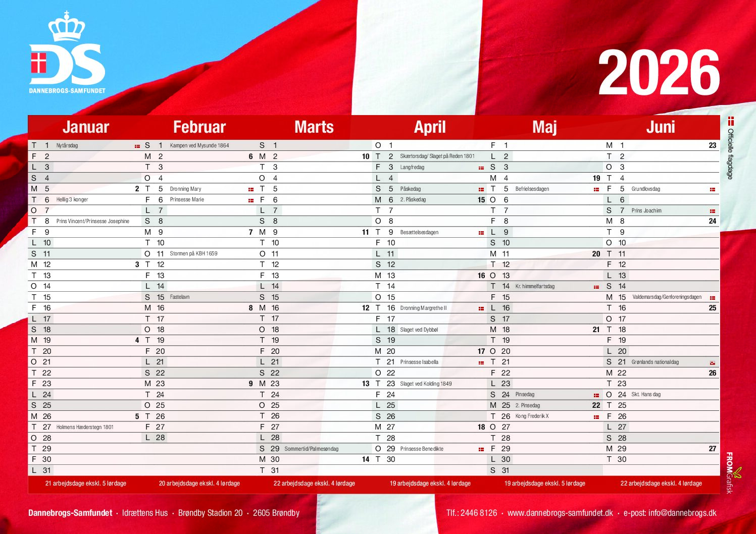 Kalender 2026